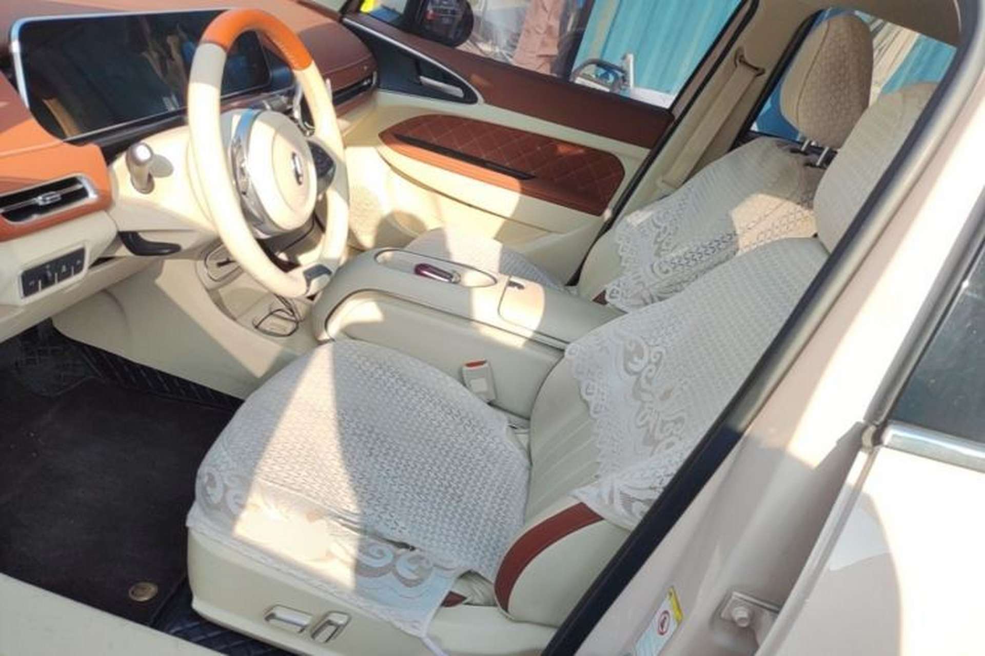 Used ORA Good Cat 2023 401 km Standard Range Premium Version Lithium Iron Phosphate Left Front Seat