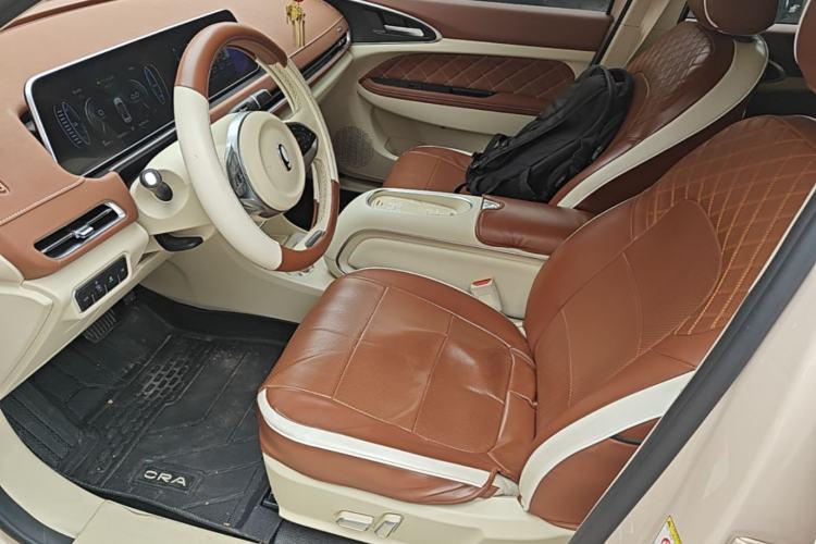 Used ORA Good Cat 2023 401 km Standard Range Premium Version Lithium Iron Phosphate Left Front Seat