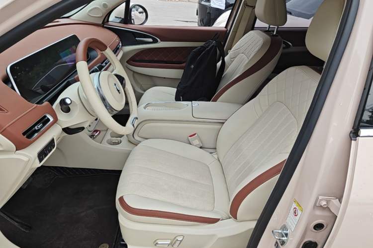 Used ORA Good Cat 2023 401 km Standard Range Premium Version Lithium Iron Phosphate Left Front Seat