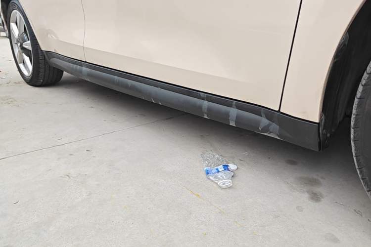 Used ORA Good Cat 2023 401 km Standard Range Premium Version Lithium Iron Phosphate Left Side Sill