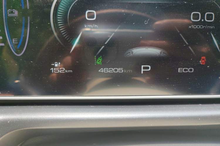 Used ORA Good Cat 2023 401 km Standard Range Prestige Version Lithium Iron Phosphate Odometer Close Up