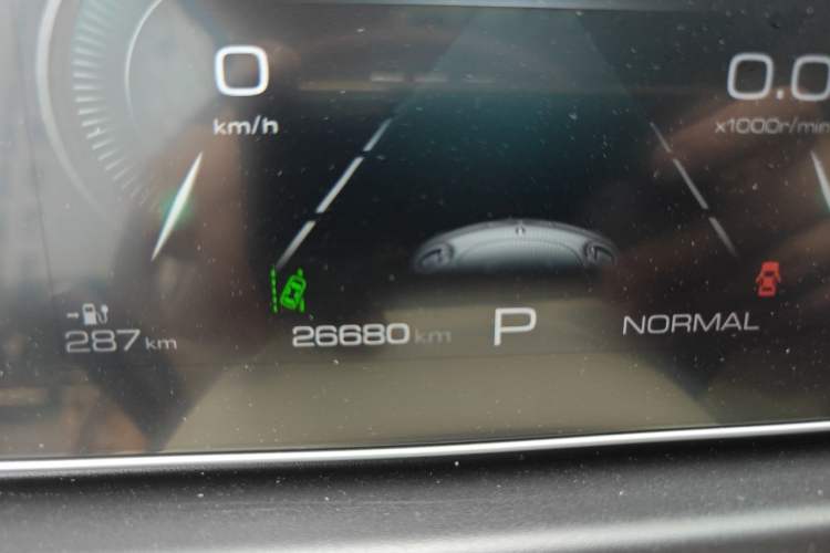 Used ORA Good Cat 2023 401 km Standard Range Premium Version Lithium Iron Phosphate Odometer Close Up
