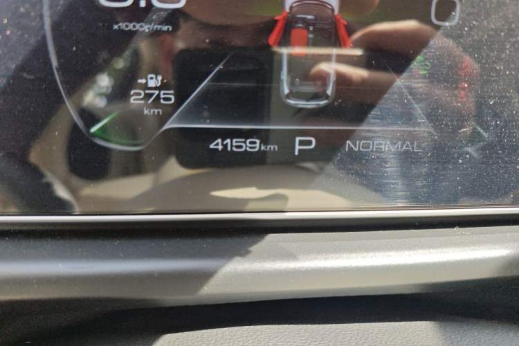 Used ORA Good Cat 2023 401 km Standard Range Prestige Version Lithium Iron Phosphate Odometer Close Up