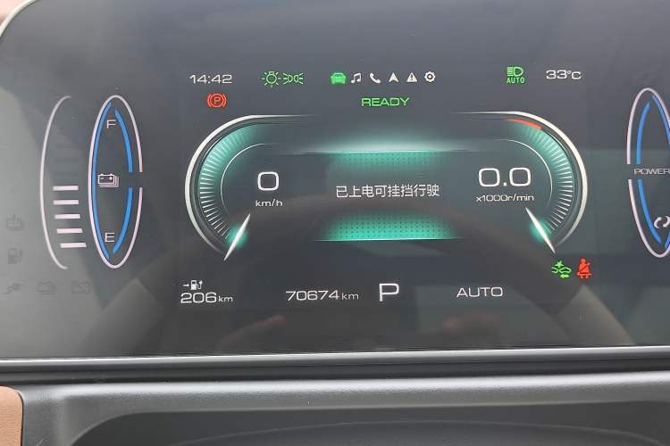 Used ORA Good Cat 2023 401 km Standard Range Premium Version Lithium Iron Phosphate Odometer Close Up
