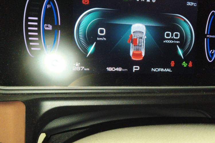 Used ORA Good Cat 2023 401 km Standard Range Luxury Version Lithium Iron Phosphate Odometer Close Up
