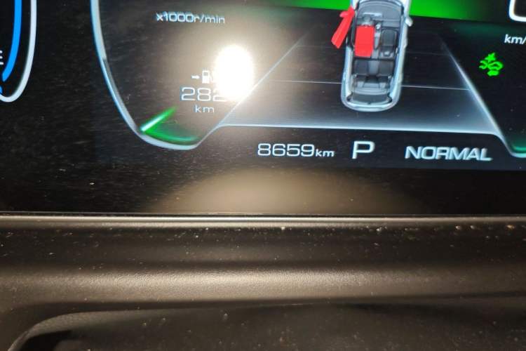 Used ORA Good Cat 2023 401 km Standard Range Luxury Version Lithium Iron Phosphate Odometer Close Up