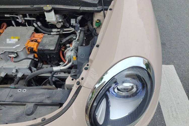 Used ORA Good Cat 2023 401 km Standard Range Luxury Version Lithium Iron Phosphate Engine Bay Left