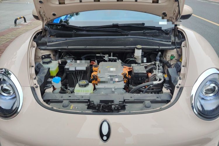 Used ORA Good Cat 2023 401 km Standard Range Luxury Version Lithium Iron Phosphate Engine Bay