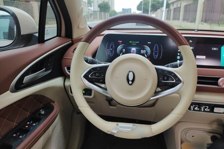 Used ORA Good Cat 2023 401 km Standard Range Luxury Version Lithium Iron Phosphate Steering Wheel