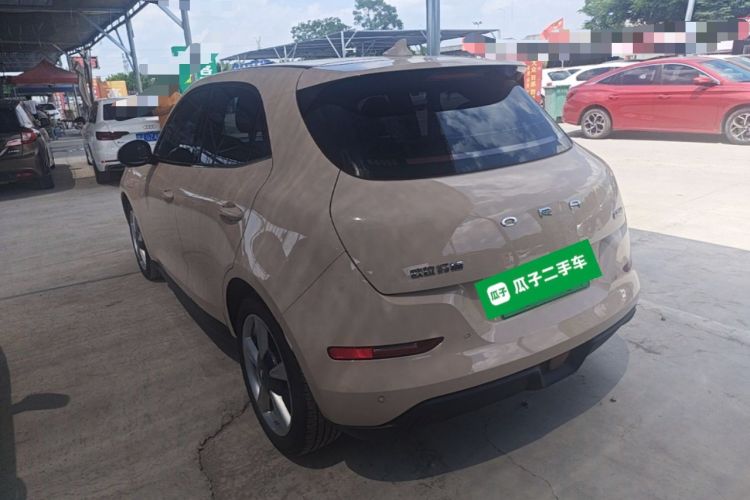 Used ORA Good Cat 2023 401 km Standard Range Comfort Version Lithium Iron Phosphate Rear Left 45 Deg