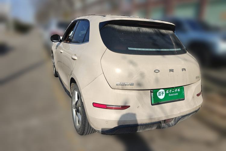 Used ORA Good Cat 2023 401 km Standard Range Premium Version Lithium Iron Phosphate Rear Left 45 Deg