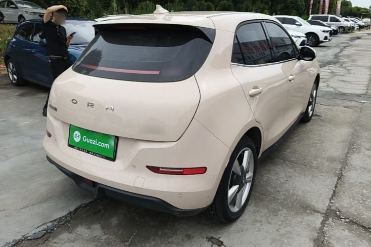 Used ORA Good Cat 2023 401 km Standard Range Luxury Version Lithium Iron Phosphate Rear Right 45 Deg