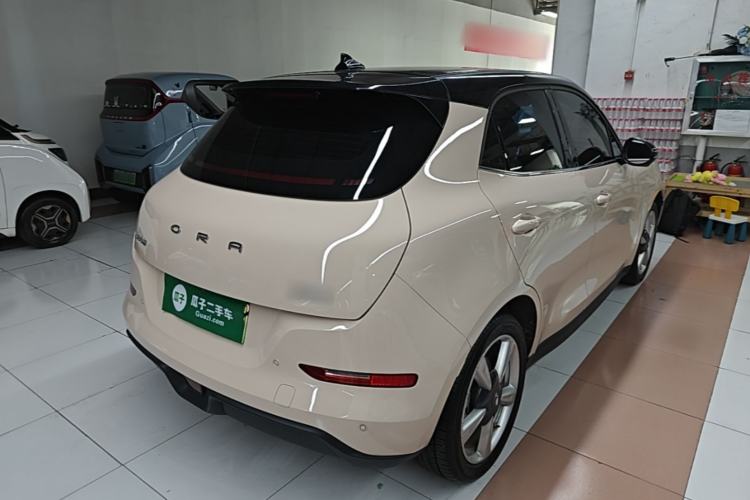 Used ORA Good Cat 2023 401 km Standard Range Luxury Version Lithium Iron Phosphate Rear Right 45 Deg