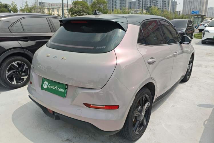 Used ORA Good Cat 2023 401 km Standard Range Premium Version Lithium Iron Phosphate Rear Right 45 Deg
