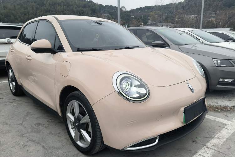 Used ORA Good Cat 2023 401 km Standard Range Luxury Version Ternary Lithium Front Right 45 Deg
