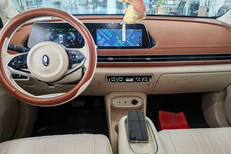Used ORA Good Cat 2023 401 km Standard Range Luxury Version Lithium Iron Phosphate Interior 1
