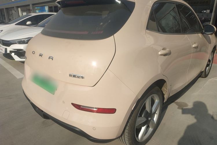 Used ORA Good Cat 2023 401 km Standard Range Luxury Version Lithium Iron Phosphate Rear Right 45 Deg