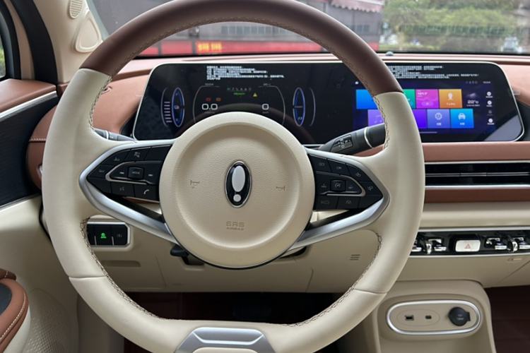 Used ORA Good Cat 2023 401 km Standard Range Luxury Version Lithium Iron Phosphate Steering Wheel