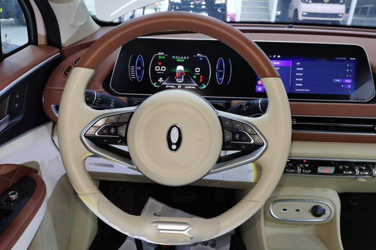 Used ORA Good Cat 2023 401 km Standard Range Luxury Version Lithium Iron Phosphate Steering Wheel