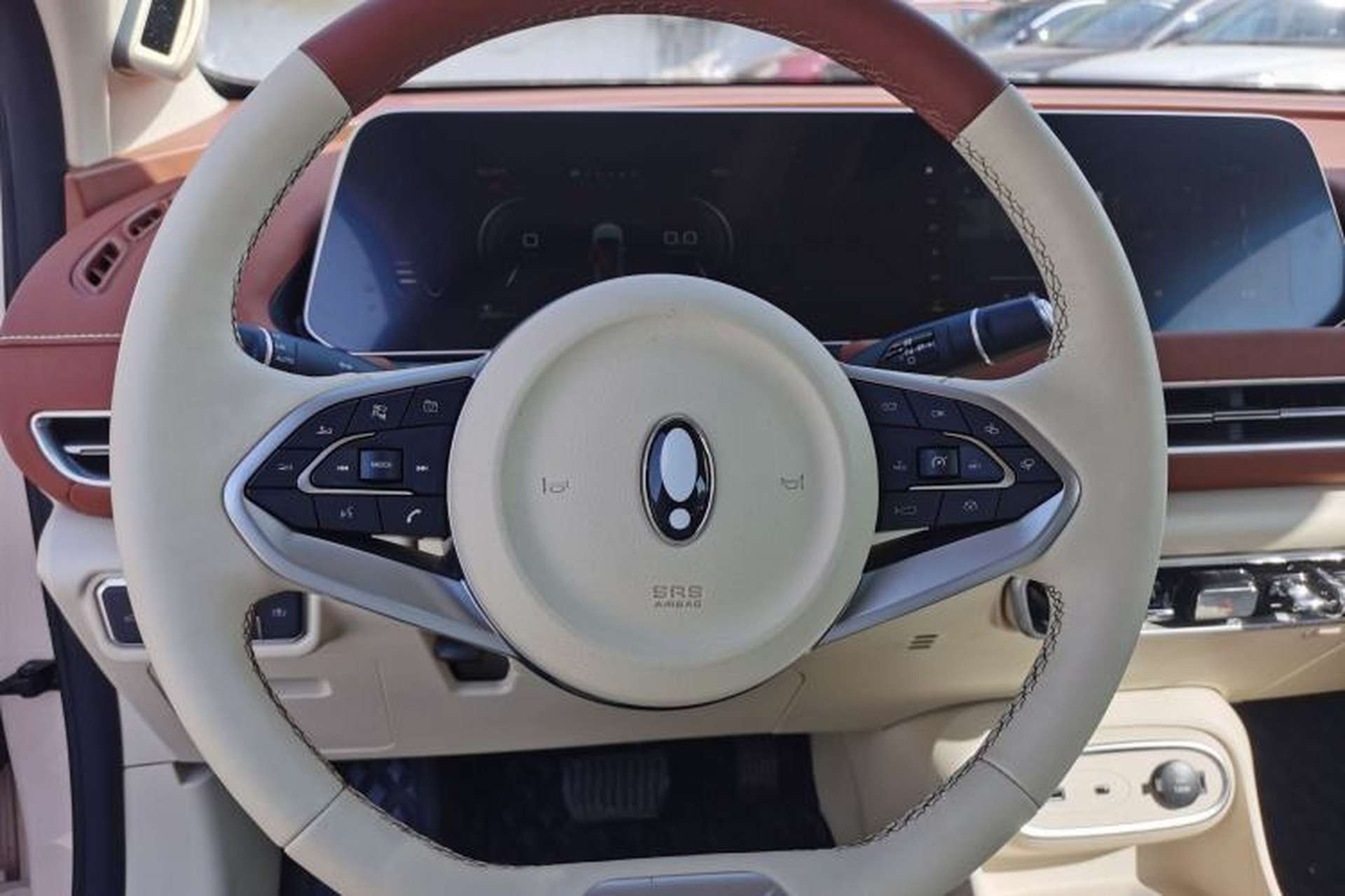 Used ORA Good Cat 2023 401 km Standard Range Premium Version Lithium Iron Phosphate Steering Wheel