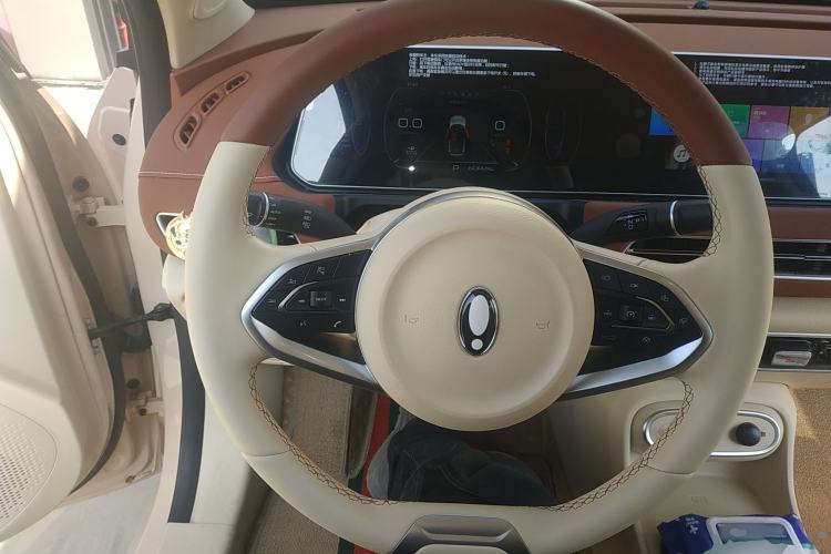 Used ORA Good Cat 2023 401 km Standard Range Luxury Version Lithium Iron Phosphate Steering Wheel