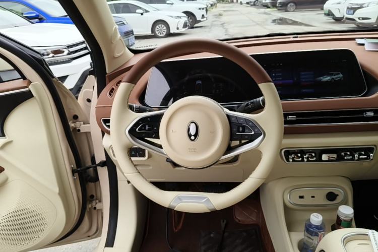Used ORA Good Cat 2023 401 km Standard Range Luxury Version Lithium Iron Phosphate Steering Wheel