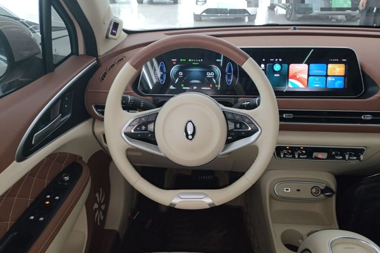 Used ORA Good Cat 2023 401 km Standard Range Premium Version Lithium Iron Phosphate Steering Wheel