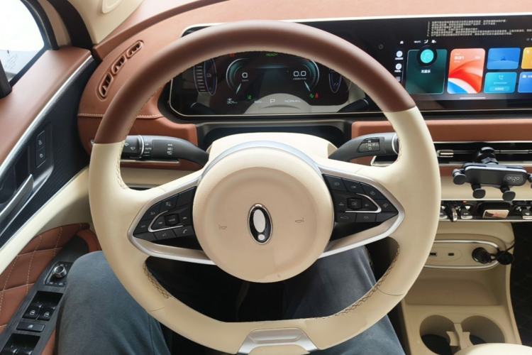 Used ORA Good Cat 2023 401 km Standard Range Luxury Version Lithium Iron Phosphate Steering Wheel