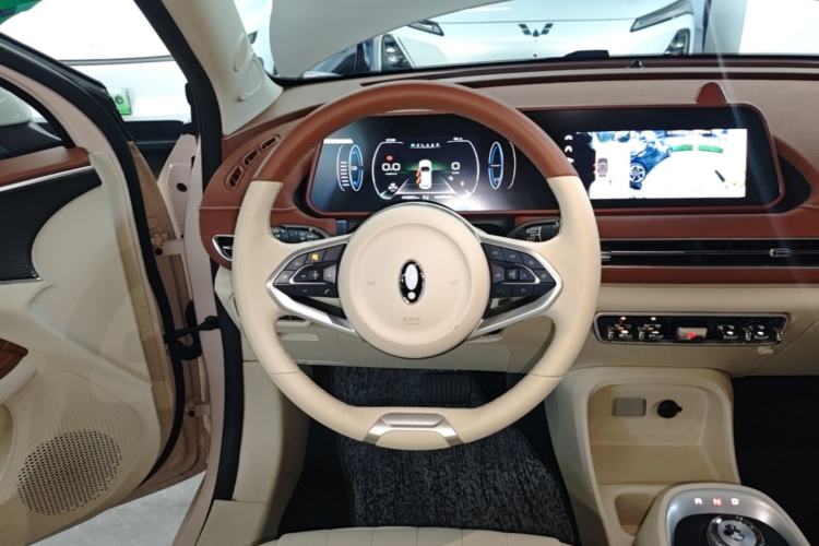 Used ORA Good Cat 2023 401 km Standard Range Luxury Version Lithium Iron Phosphate Steering Wheel