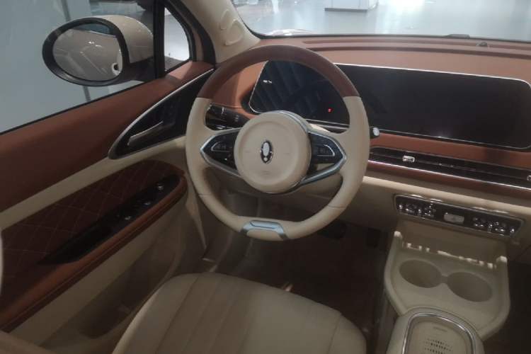 Used ORA Good Cat 2023 401 km Standard Range Luxury Version Lithium Iron Phosphate Steering Wheel