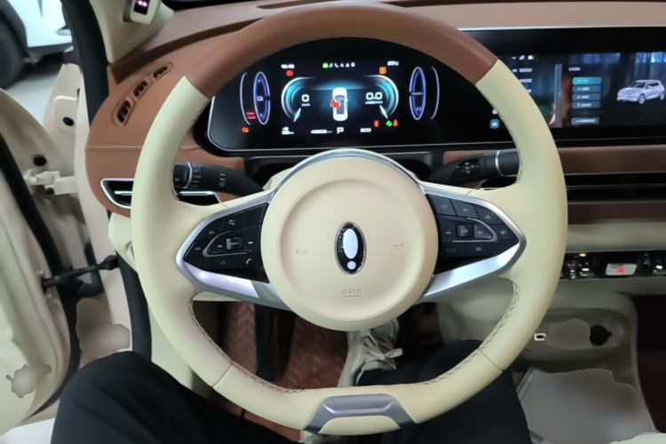 Used ORA Good Cat 2023 401 km Standard Range Prestige Version Lithium Iron Phosphate Steering Wheel