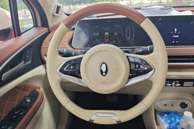 Used ORA Good Cat 2023 401 km Standard Range Prestige Version Lithium Iron Phosphate Steering Wheel