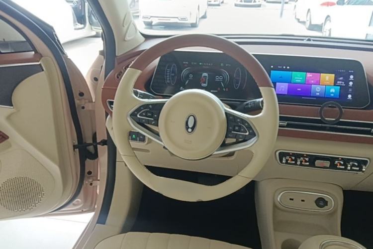 Used ORA Good Cat 2023 401 km Standard Range Luxury Version Lithium Iron Phosphate Steering Wheel
