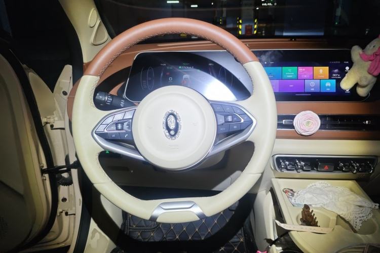 Used ORA Good Cat 2023 401 km Standard Range Luxury Version Lithium Iron Phosphate Steering Wheel
