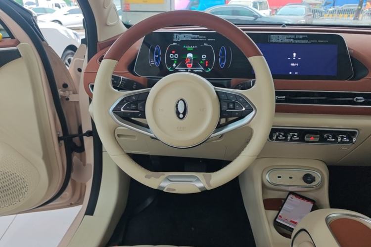 Used ORA Good Cat 2023 401 km Standard Range Luxury Version Ternary Lithium Steering Wheel