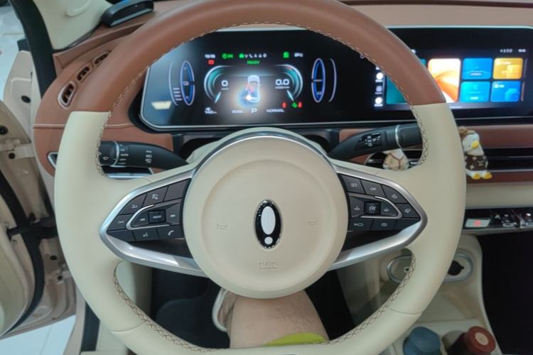Used ORA Good Cat 2023 401 km Standard Range Luxury Version Lithium Iron Phosphate Steering Wheel