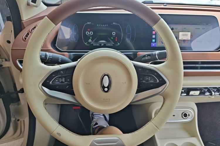 Used ORA Good Cat 2023 401 km Standard Range Premium Version Lithium Iron Phosphate Steering Wheel