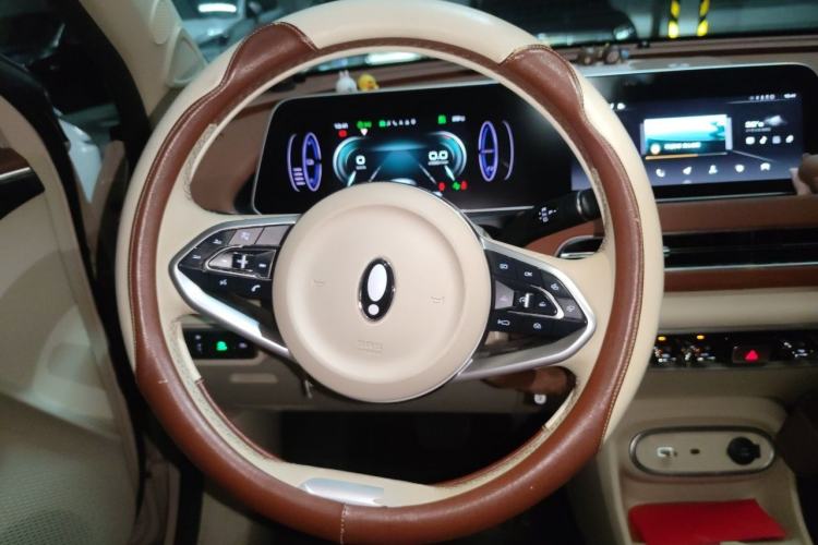 Used ORA Good Cat 2023 401 km Standard Range Luxury Version Lithium Iron Phosphate Steering Wheel