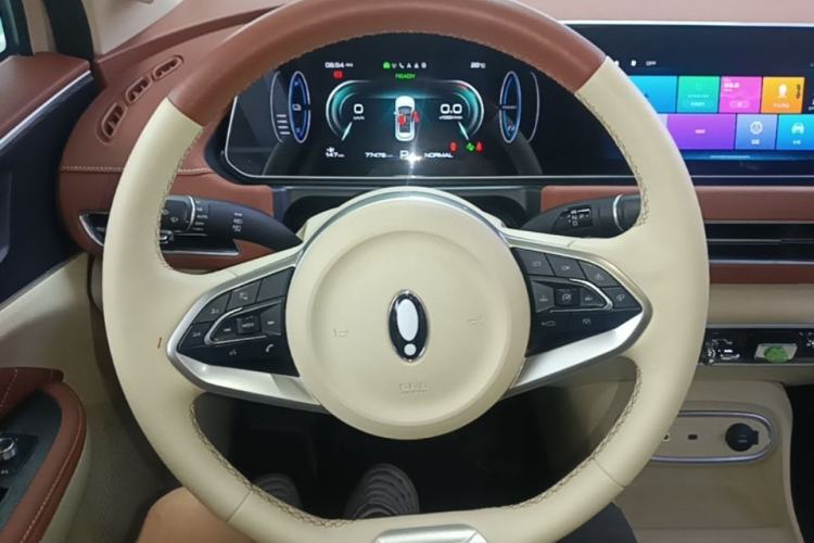 Used ORA Good Cat 2023 401 km Standard Range Premium Version Lithium Iron Phosphate Steering Wheel