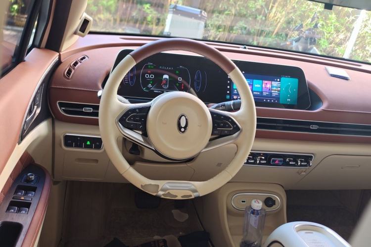 Used ORA Good Cat 2023 501 km Long-Range Premium Version Lithium Iron Phosphate Steering Wheel