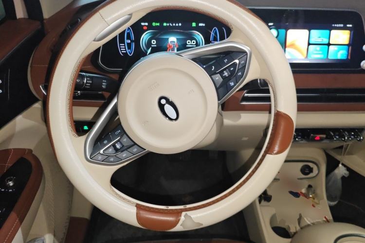 Used ORA Good Cat 2023 401 km Standard Range Luxury Version Lithium Iron Phosphate Steering Wheel