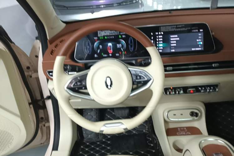 Used ORA Good Cat 2023 401 km Standard Range Luxury Version Lithium Iron Phosphate Steering Wheel