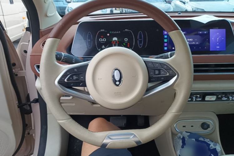 Used ORA Good Cat 2023 401 km Standard Range Luxury Version Lithium Iron Phosphate Steering Wheel