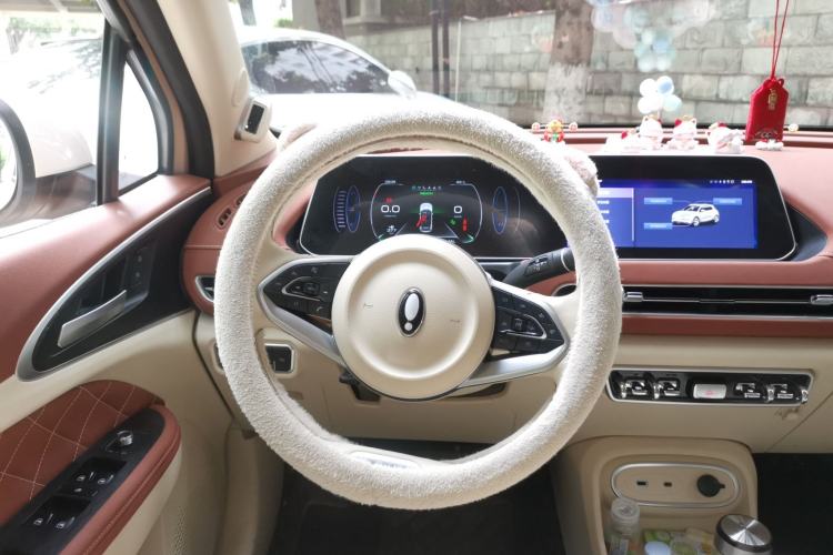 Used ORA Good Cat 2023 401 km Standard Range Prestige Version Lithium Iron Phosphate Steering Wheel