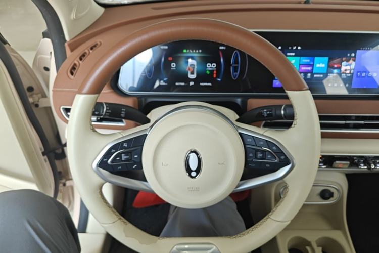 Used ORA Good Cat 2023 401 km Standard Range Luxury Version Lithium Iron Phosphate Steering Wheel