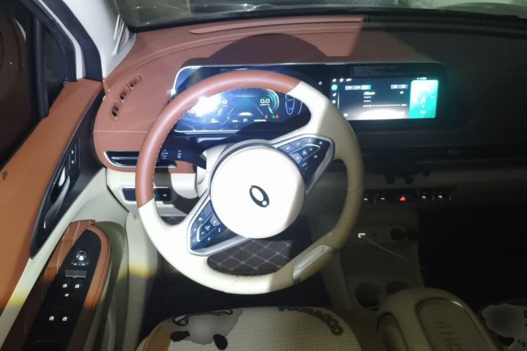 Used ORA Good Cat 2023 401 km Standard Range Luxury Version Lithium Iron Phosphate Steering Wheel