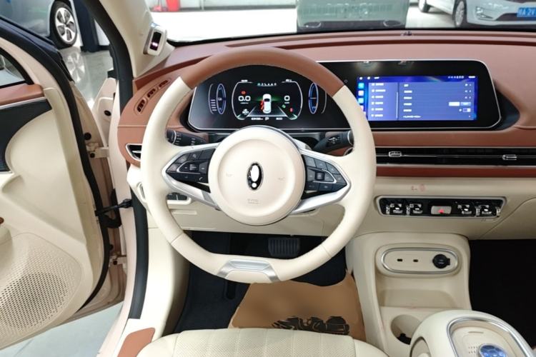 Used ORA Good Cat 2023 401 km Standard Range Prestige Version Lithium Iron Phosphate Steering Wheel