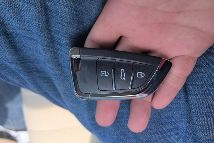 Used ORA Good Cat 2023 401 km Standard Range Luxury Version Lithium Iron Phosphate Vehicle Key