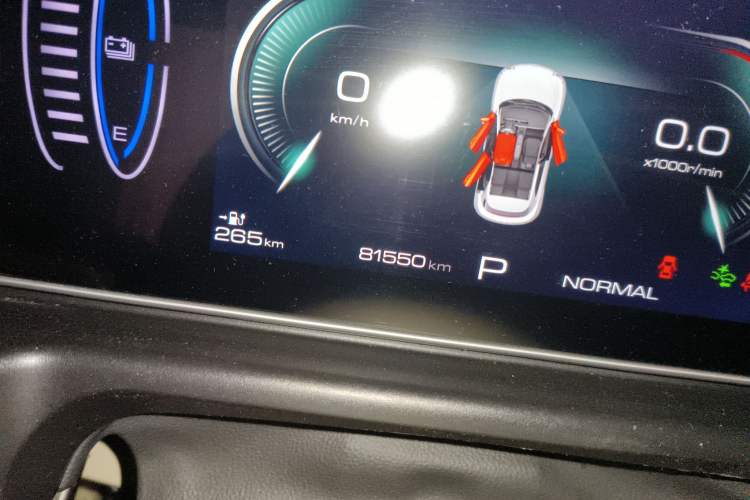 Used ORA Good Cat 2023 401 km Standard Range Premium Version Lithium Iron Phosphate Odometer Close Up