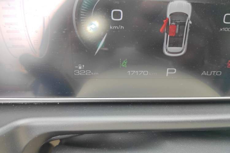 Used ORA Good Cat 2023 401 km Standard Range Luxury Version Lithium Iron Phosphate Odometer Close Up